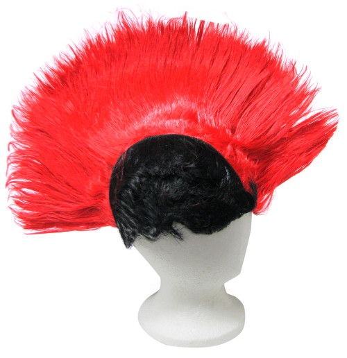 Wig Mohawk Red Petticoat Lane