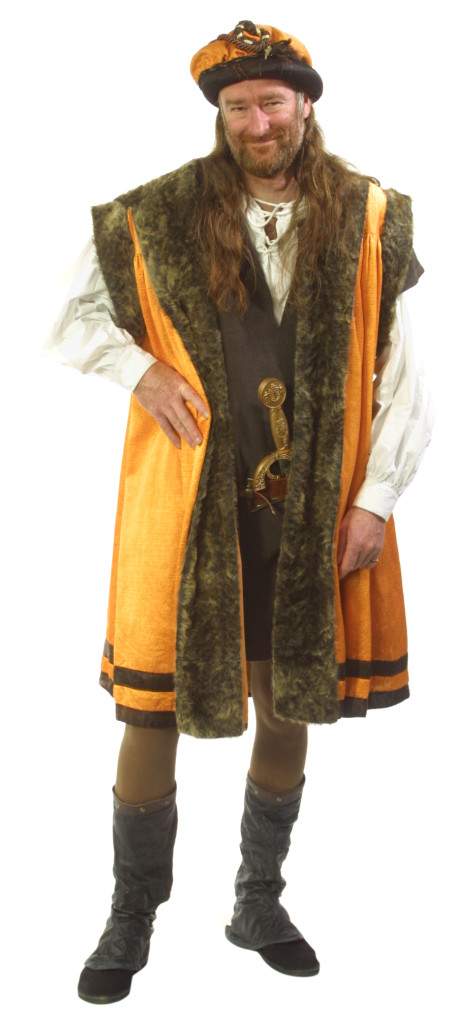 Medieval Orange Fur Trim Lord – Petticoat Lane