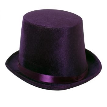 Top Hat Velvet Purple Lincoln 